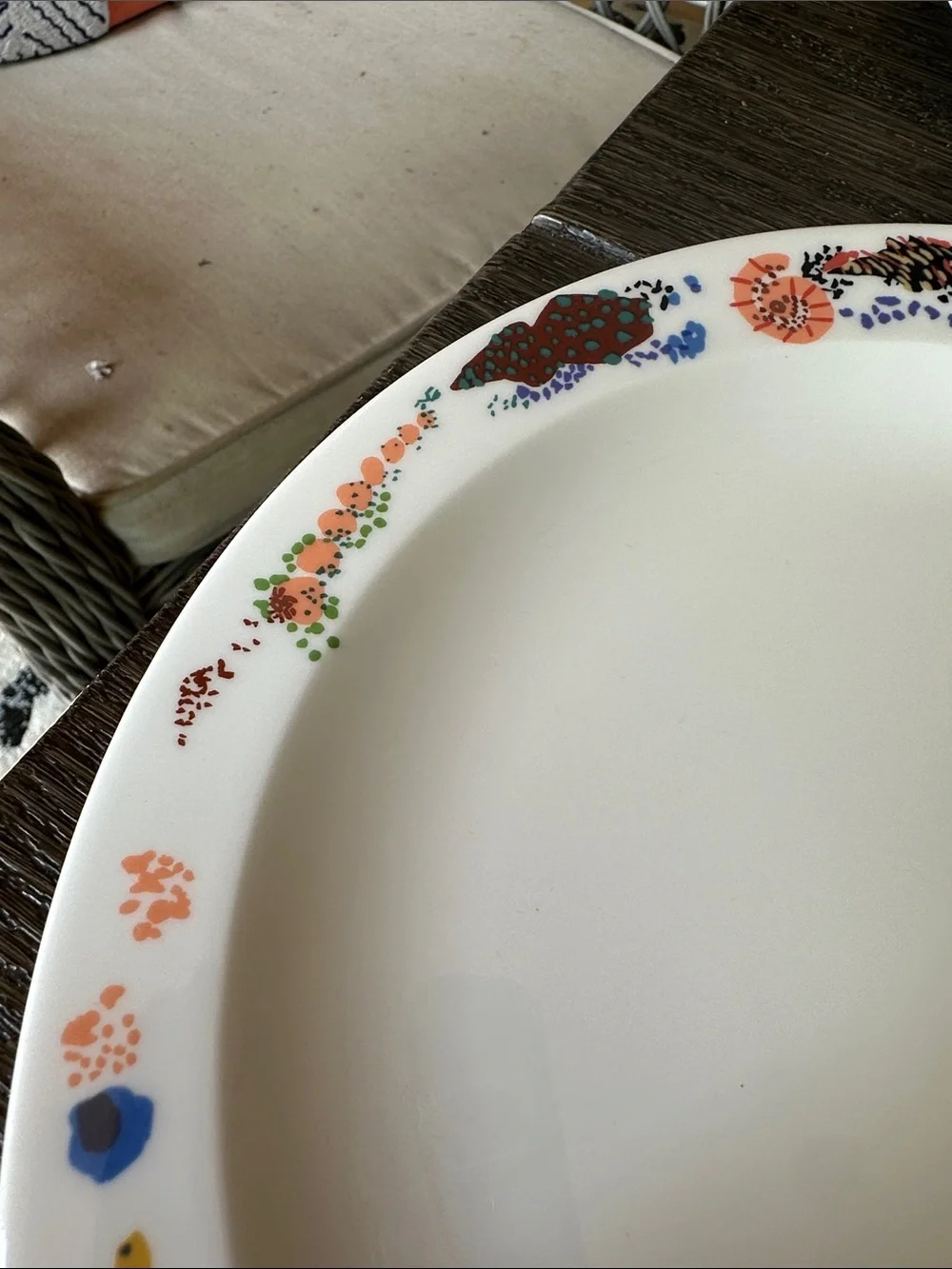 Nikko Japan vintage perceptions collectible set of four dinner plates 9D sea lif